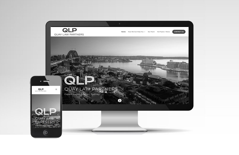 Quay Law responsive website design