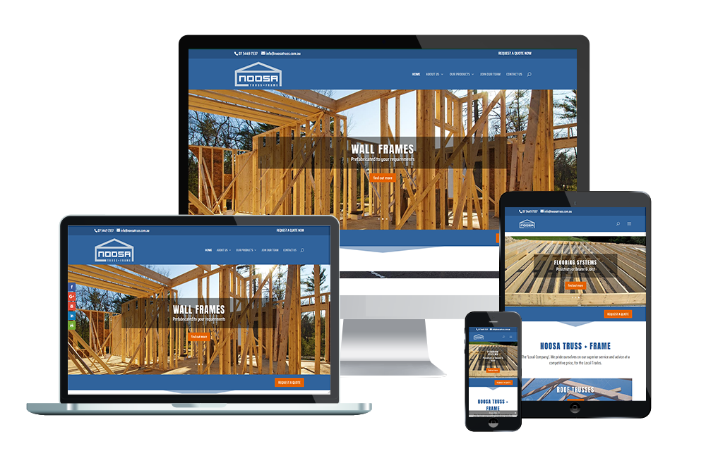 noosa truss & frame website